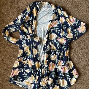 Latched Mama floral cardigan